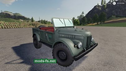 Скриншот мода «gaz-69»