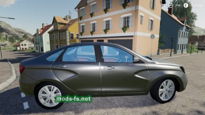 Скриншот мода «lada vesta»