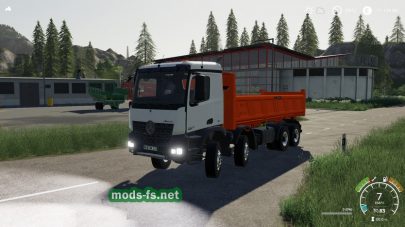 Мод на Mercedes Arocs 8×4