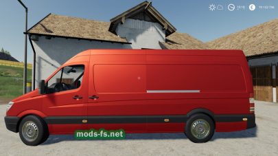 Мод на грузовой Mercedes Sprinter