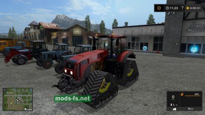 МТЗ 3525 для игры Farming Simulator 2017