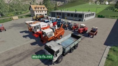 Russian Old School Farming Mods для FS 2019