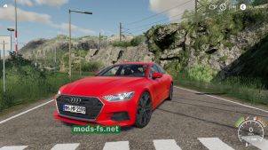 Автомобиль Audi А7 в игре FS 19