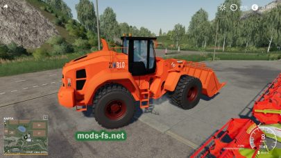 Hitachi ZW 310 для FS 2019