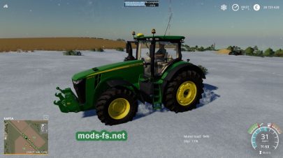 Снег в Farming Simulator 2019