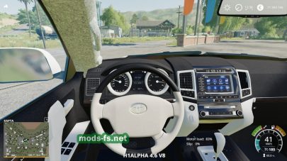 Скриншот мода «Toyota Land Cruiser»