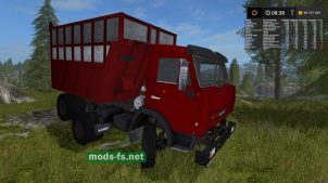 kamaz-5511 krasnyj