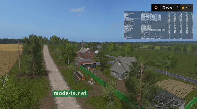 Карта «Рассвет» v2.6 для Farming Simulator 2017