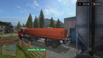 бочка полуприцеп для FS 17