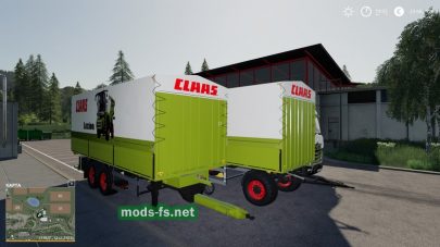 Platformer Pack Claas Edition для FS 2019