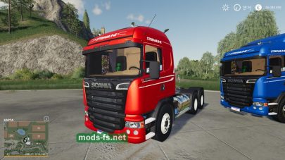 Мод на тягачи Scania Streamline