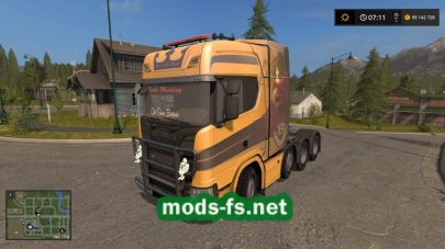 Scania S730 Heavy для Farming Simulator 2017