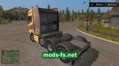 Мод на Scania S730 Heavy