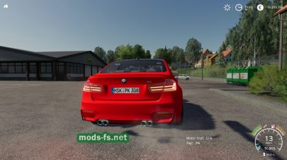 Мод на авто BMW M3F30