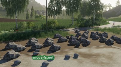 Камни в Farming Simulator 2019