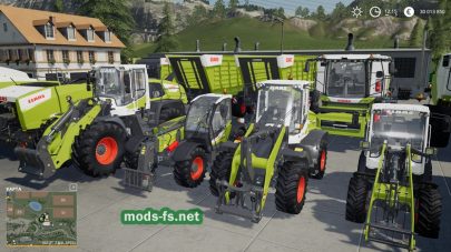 Техника CLAAS в Farming Simulator 2019