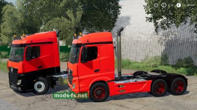 Скриншот мода Mercedes Actros