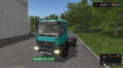 Mercedes Arocs Agrar для игры Farming Simulator 2017