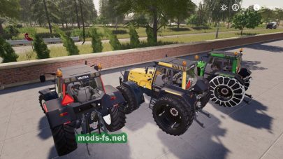 Трактор Valtra Hitech в игре FS 19