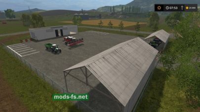 Baza Yuzhnayaa для Farming Simulator 2017