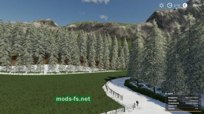 Belgique Snow для Farming Simulator 2019