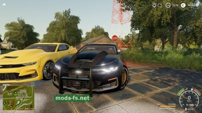 Chevy Camaro для Farming Simulator 2019