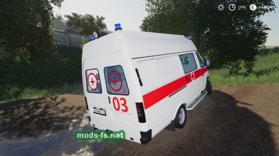 Gazelle Ambulance mod