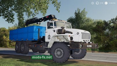 Мод на URAL With Manipulator в FS 2019