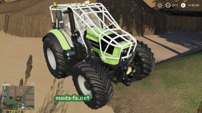 Deutz TTV Forestry для Farming Simulator 2019