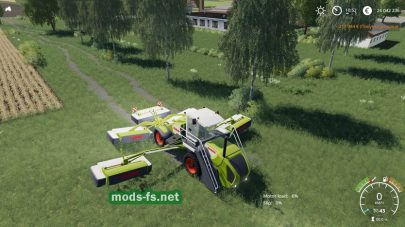 Мод на Claas Cougar 1400