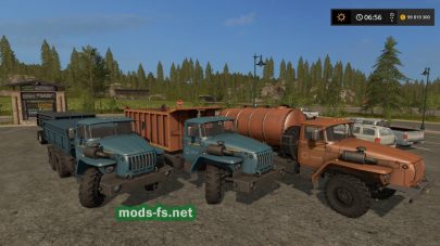 Урал Пак для Farming Simulator 2017