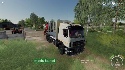 Мод на MAZ 631203 Timber Truck