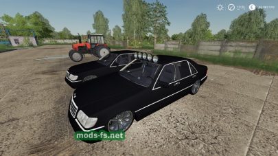 Мод на Mercedes Benz 500