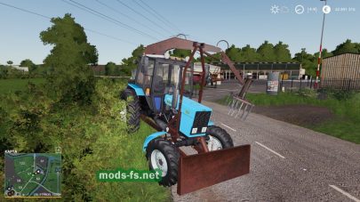 MTZ 82 PE 1F Forklift mod