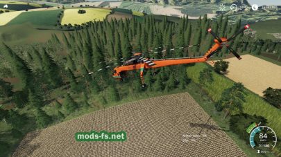 Forestry Helicopter mod