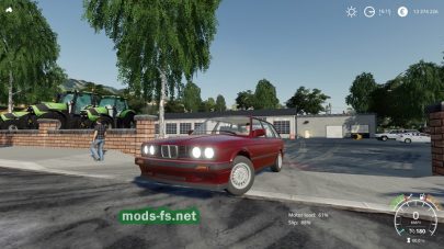 BMW E30 Touring для Farming Simulator 2019