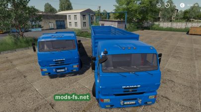 Мод на Kamaz 65117