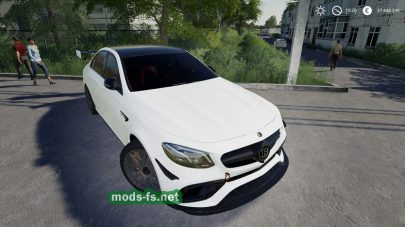 Mercedes Benz E63S AMG 2018 для Farming Simulator 2019