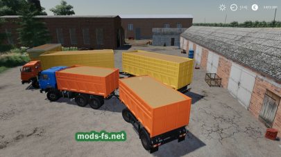 kamaz zernovoz mod