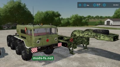 МАЗ-537 «Ураган» для игры Farming Simulator 22