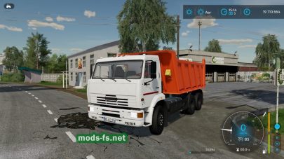 КамАЗ-6520 Dump Truck FS 22