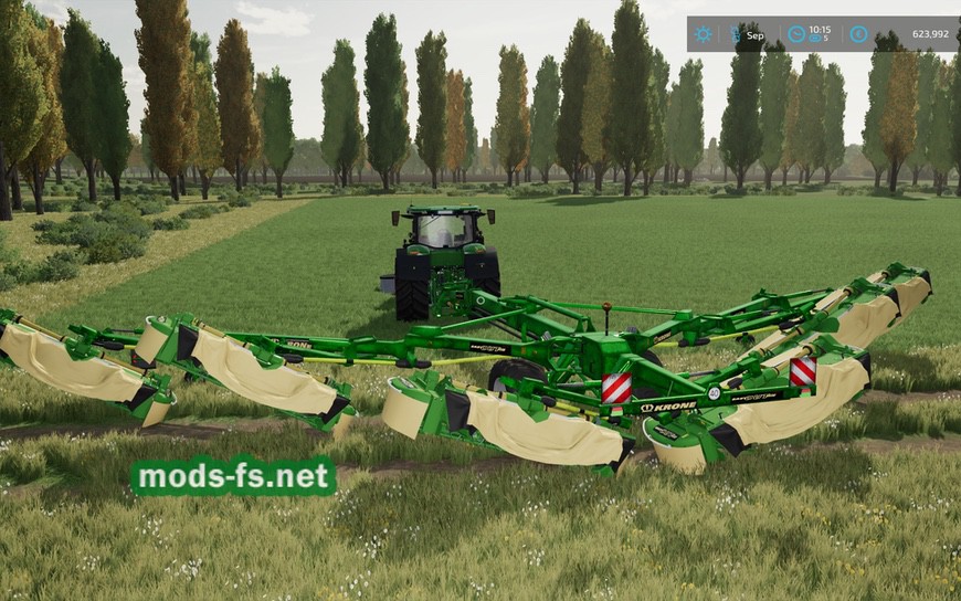Мод на косилку Krone Easycut Special бета V 1000 для Farming Simulator 22 Mods 5687