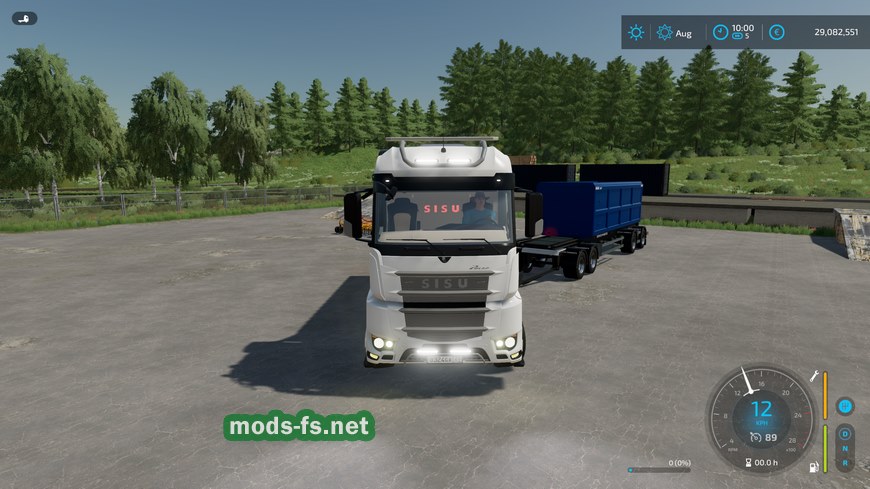 FS22: Sisu Polar Cassette v 1.0.0.0 Trucks Mod für Farming Simulator 22