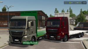 MAN TGX 6x2 Straw Bale