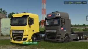 DAF XF FTS 6x2 & FTT 6x4